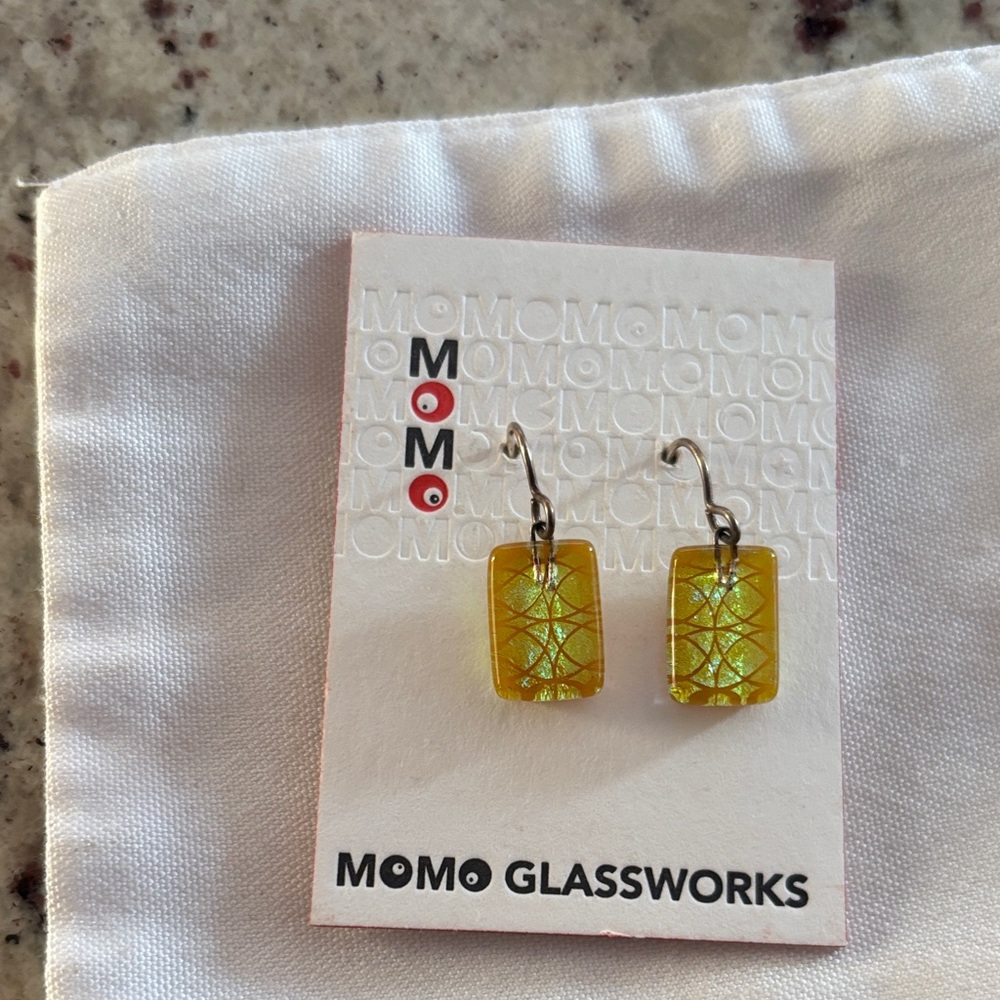 Yellow Earrings